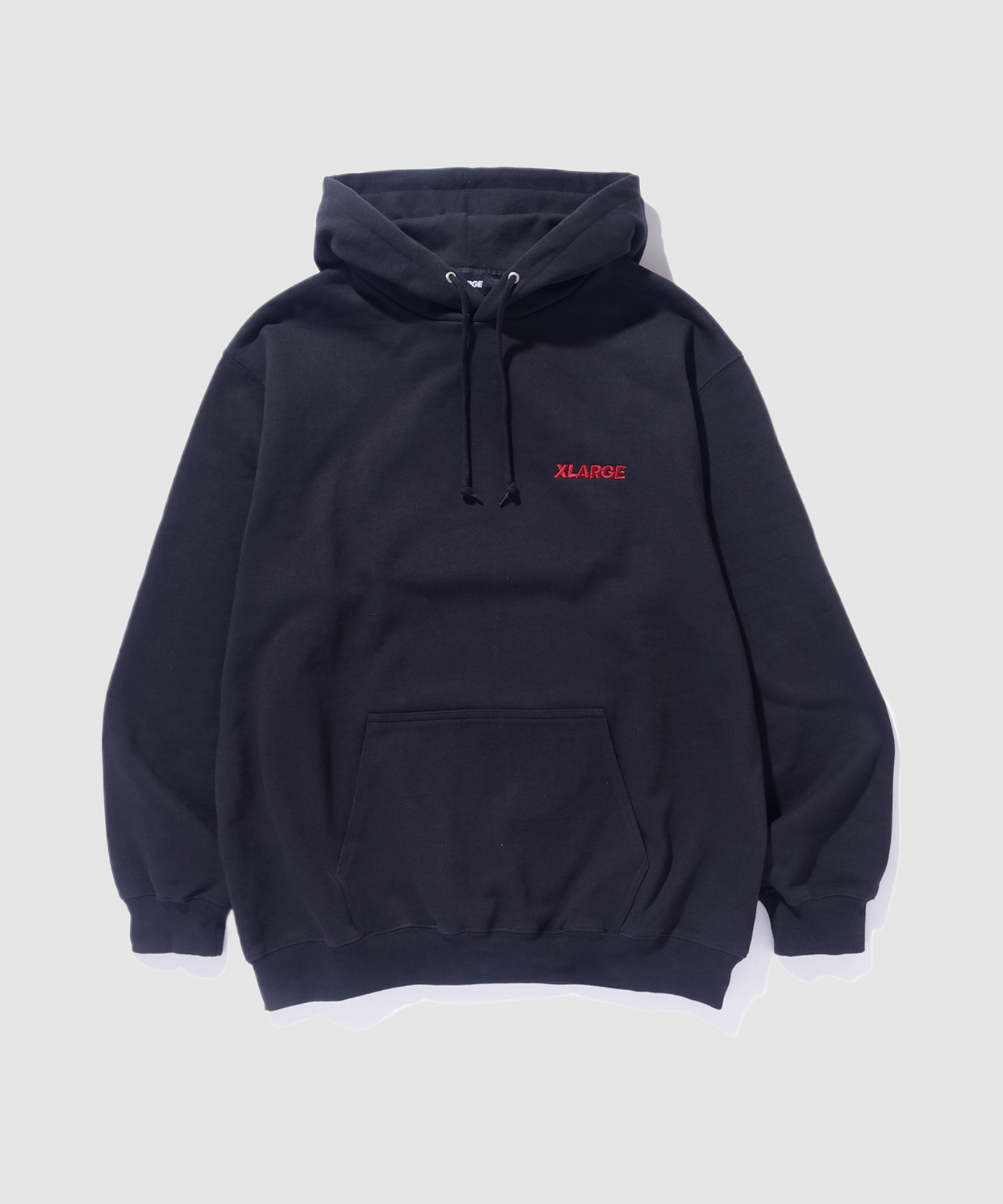 CHENILLE SLANTED OG PULLOVER HOODED SWEATSHIRT