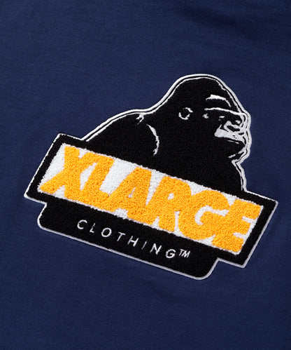 CHENILLE SLANTED OG PULLOVER HOODED SWEATSHIRT