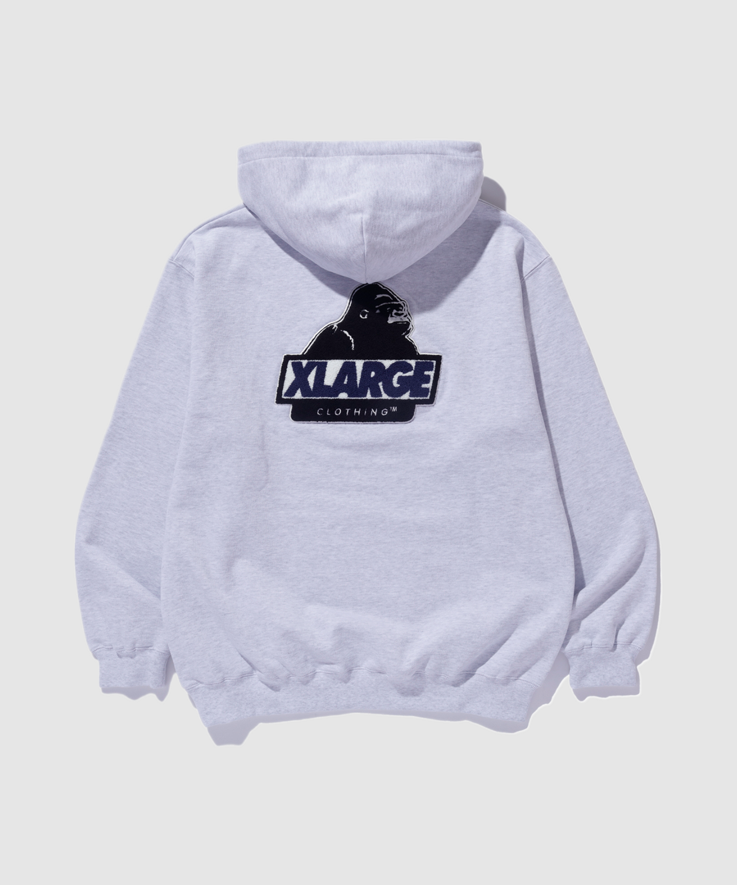 CHENILLE SLANTED OG PULLOVER HOODED SWEATSHIRT