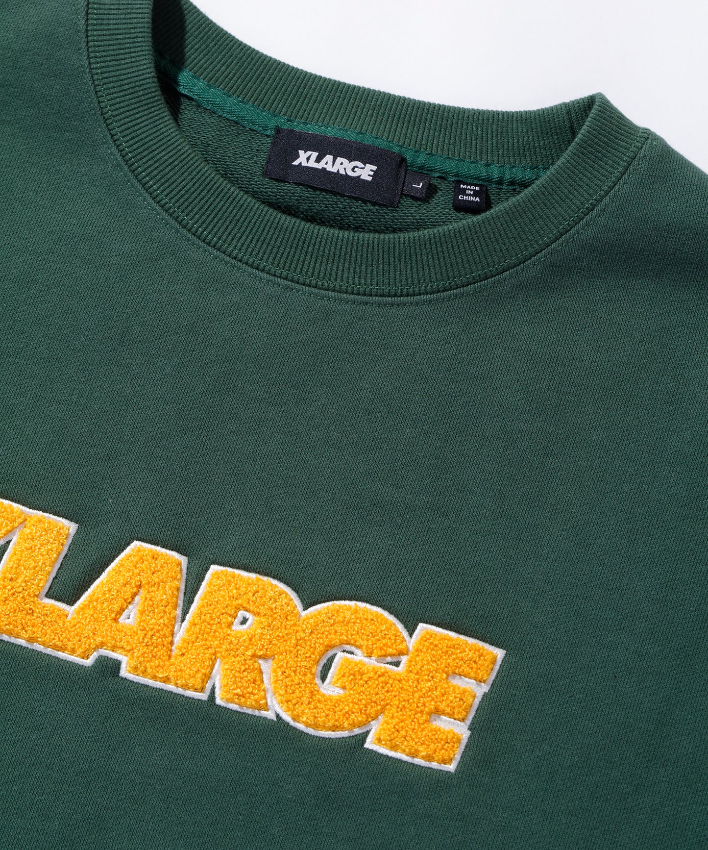 CHENILLE STANDARD LOGO CREWNECK SWEATSHIRT