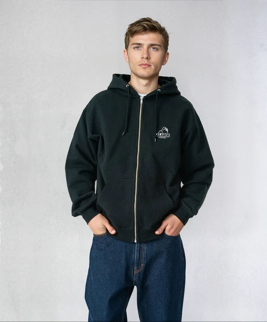 SLANTED OG ZIP HOODED SWEATSHIRT