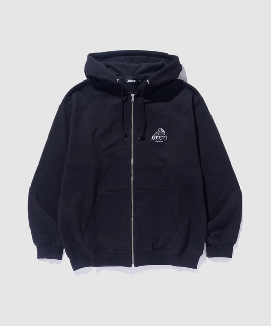 SLANTED OG ZIP HOODED SWEATSHIRT
