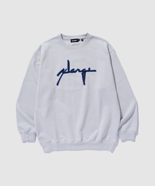 DISTORTION LOGO CREWNECK SWEATSHIRT