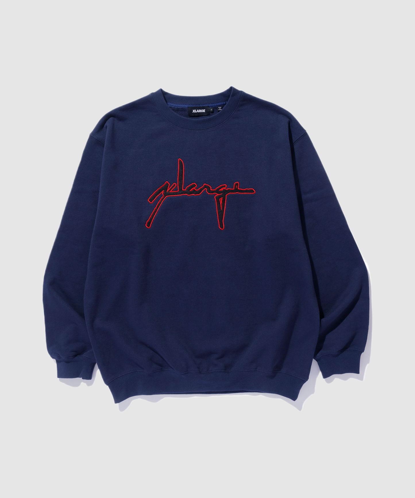 DISTORTION LOGO CREWNECK SWEATSHIRT