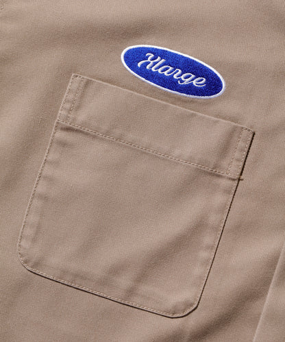 EMBROIDERED S/S WORK SHIRT