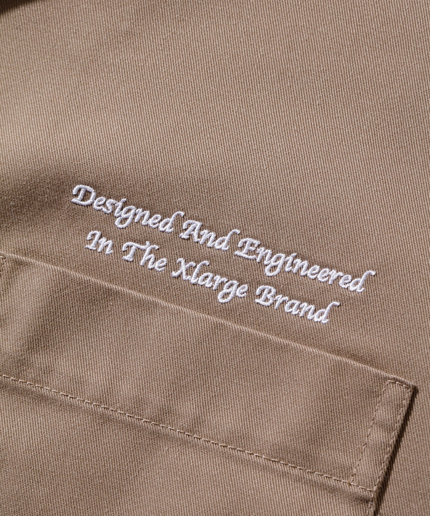 EMBROIDERED S/S WORK SHIRT