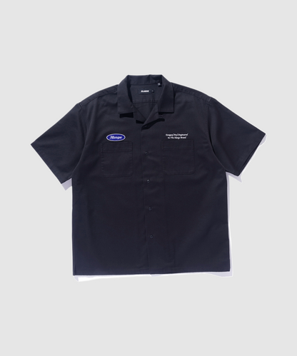 EMBROIDERED S/S WORK SHIRT
