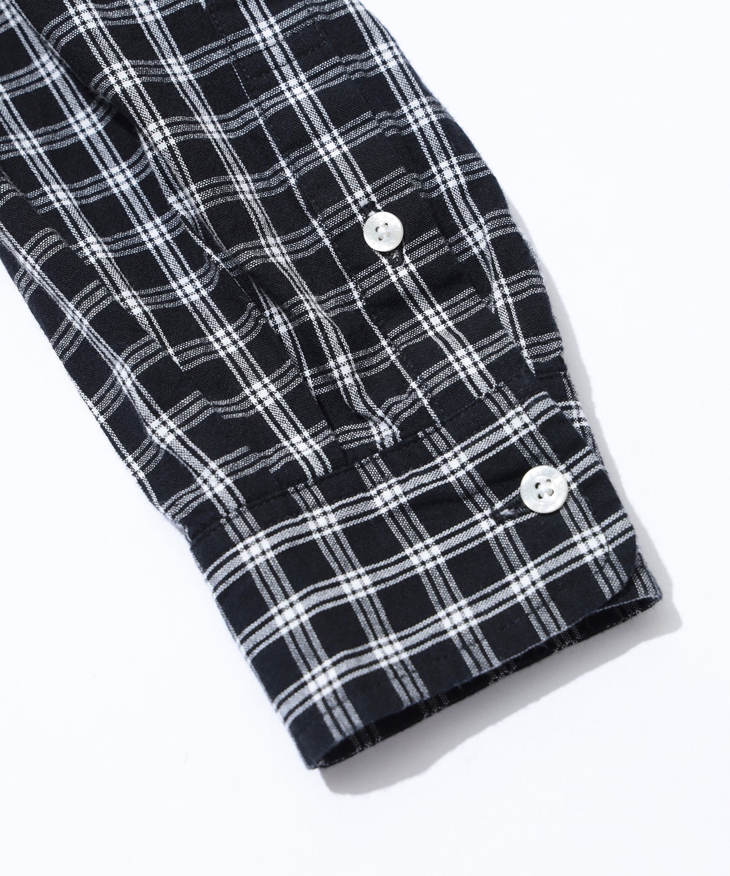 PATCH LOGO PLAID L/S SHIRT