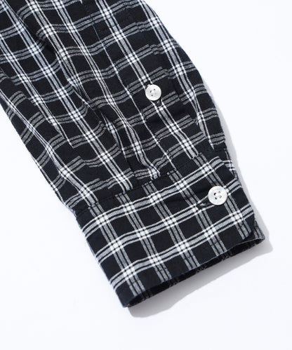 PATCH LOGO PLAID L/S SHIRT