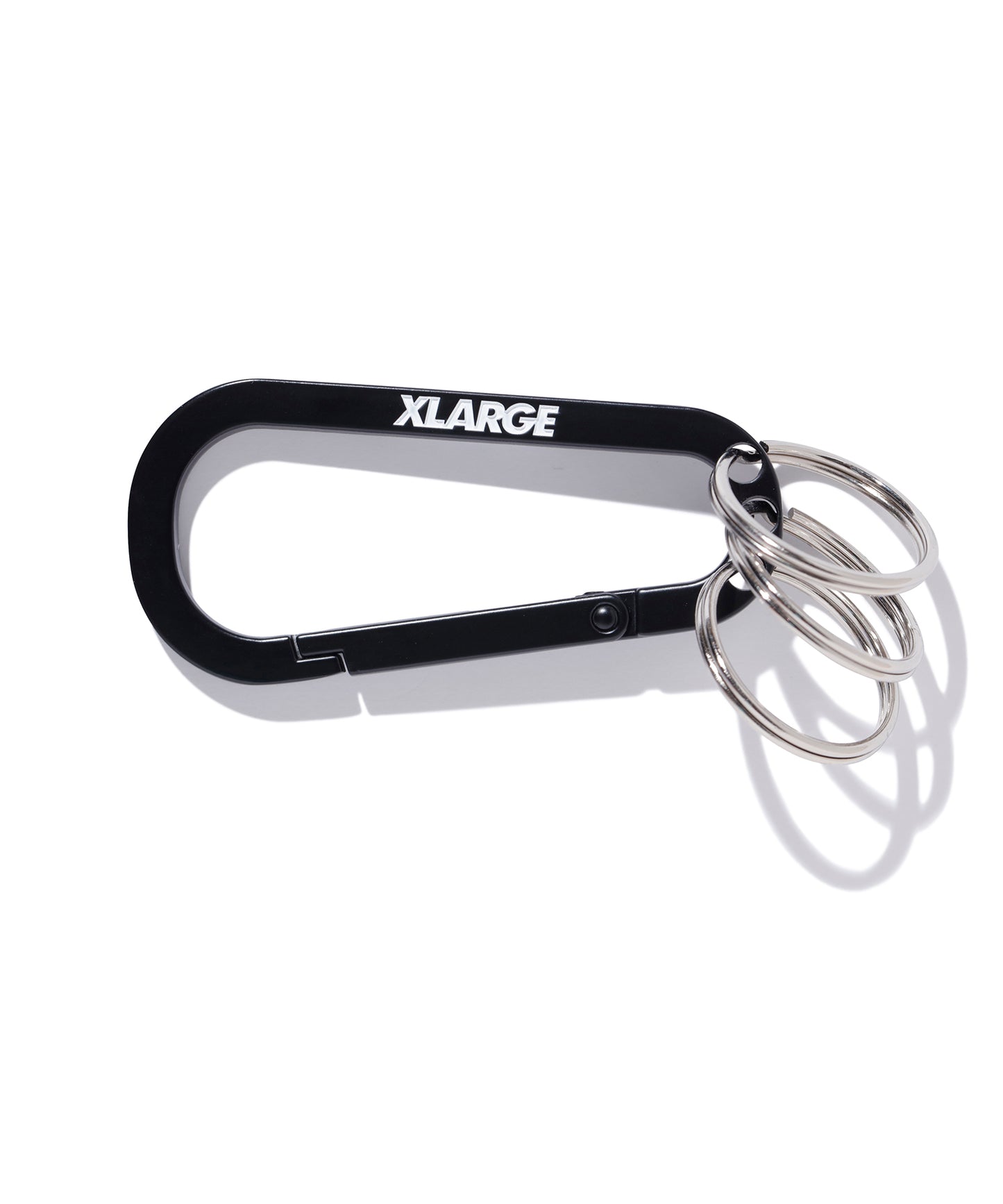 SLANTED LOGO KEYRING CARABINER