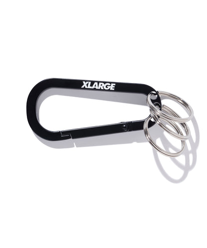 SLANTED LOGO KEYRING CARABINER