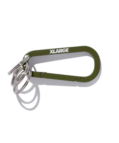 SLANTED LOGO KEYRING CARABINER