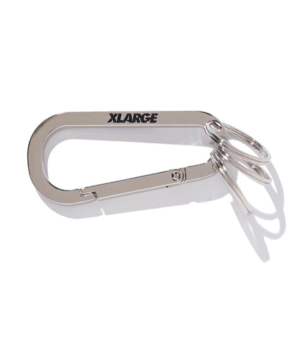 SLANTED LOGO KEYRING CARABINER