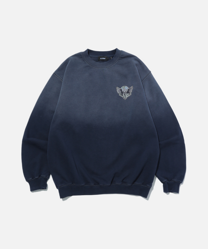 EAGLE WINGS TO THE WORLD CREWNECK SWEATSHIRT