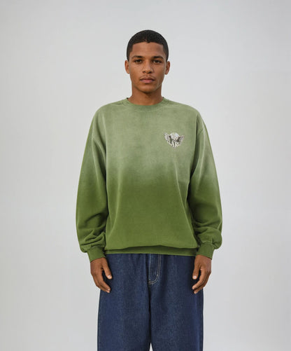 EAGLE WINGS TO THE WORLD CREWNECK SWEATSHIRT