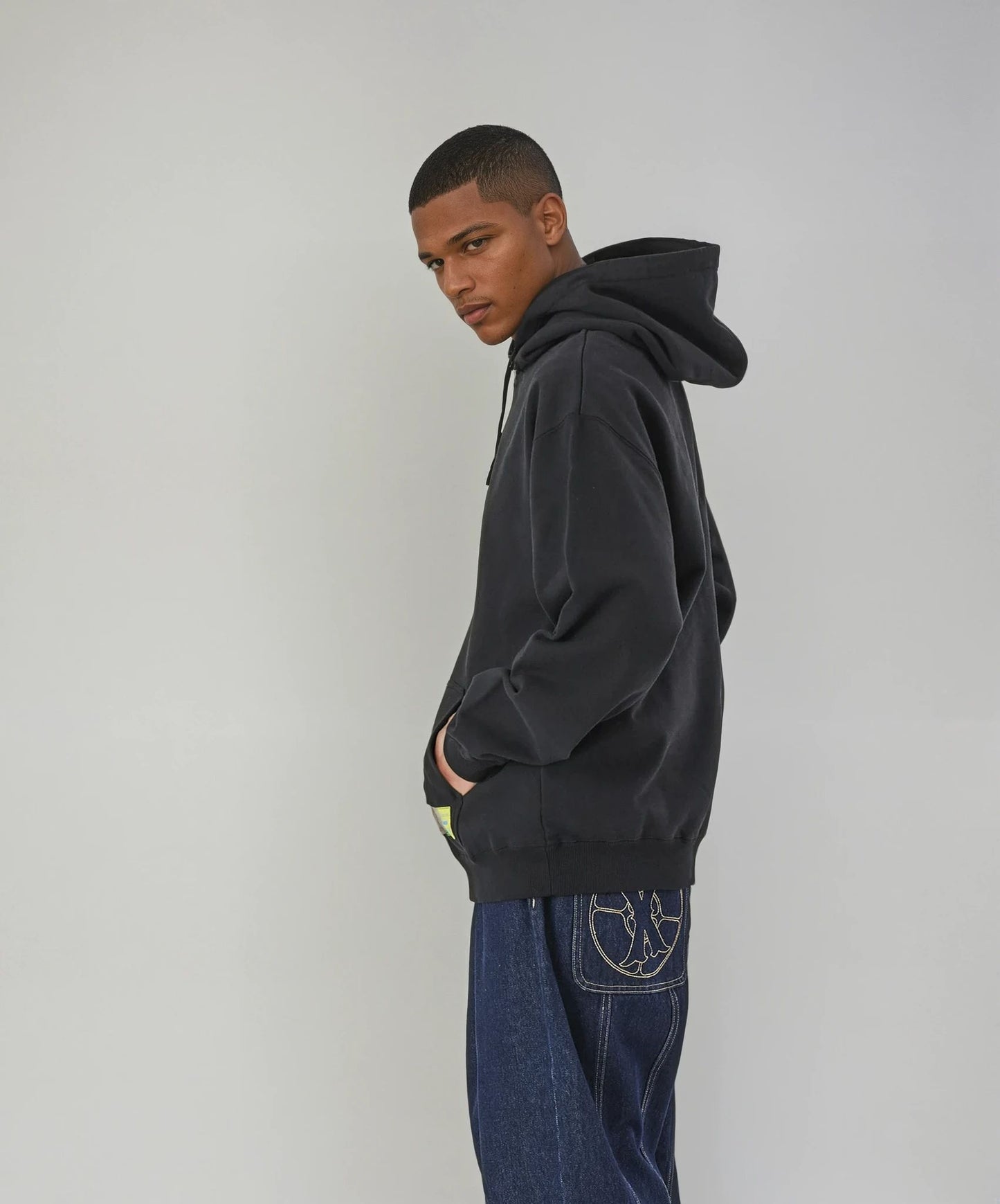 OLD OG COLORS PULLOVER HOODED SWEATSHIRT