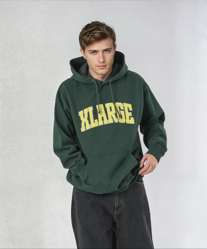 CHENILLE LOGO HOODED SWEATSHIRT