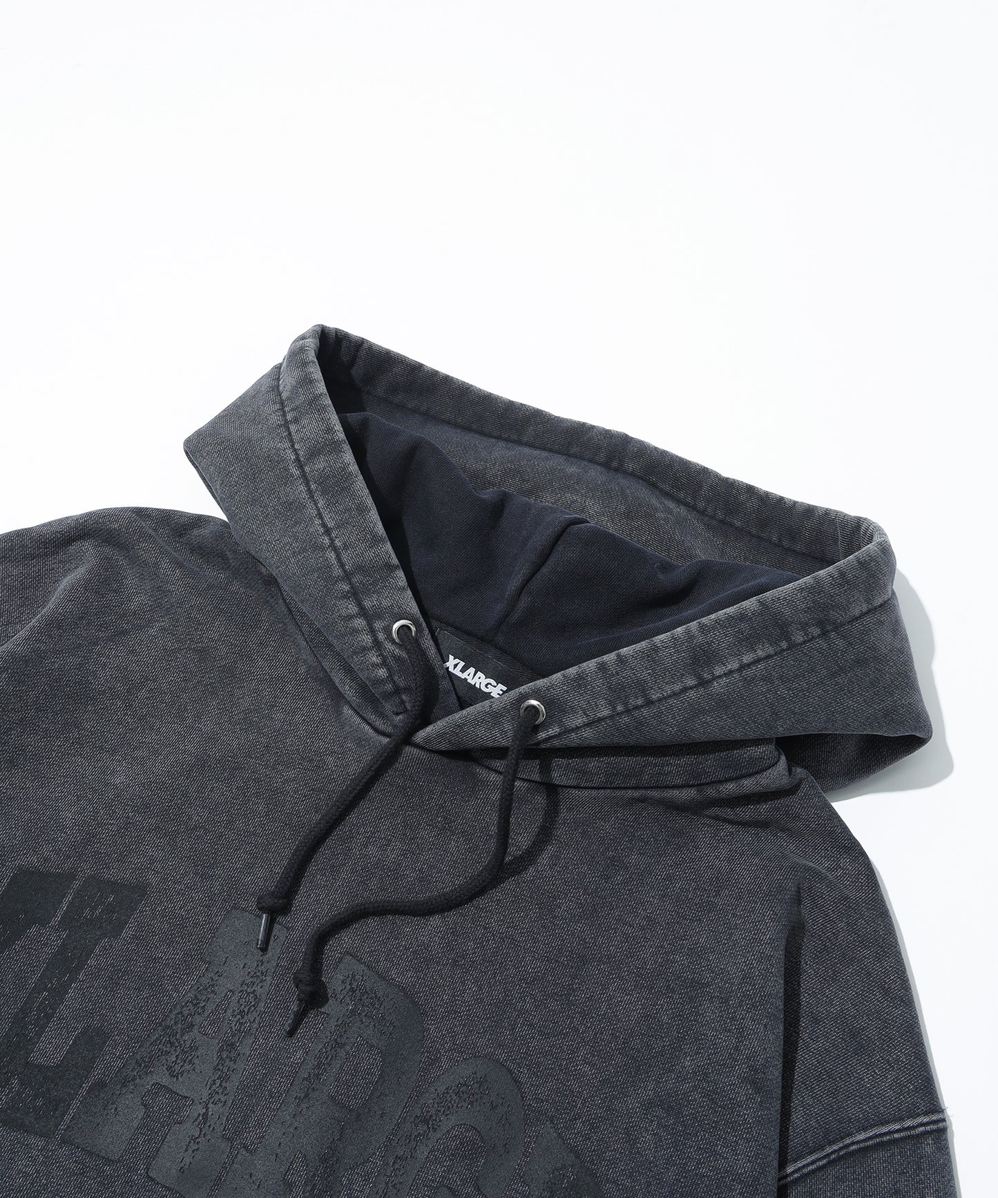 DYED COLLAGE LOGO HOODIE