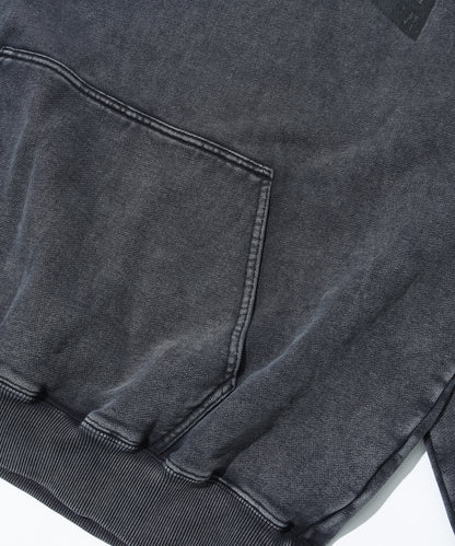 DYED COLLAGE LOGO HOODIE