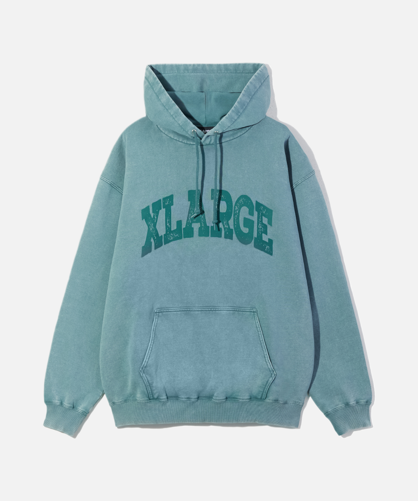 DYED COLLAGE LOGO HOODIE