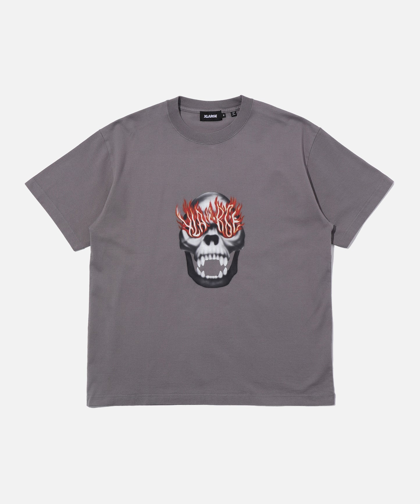 SKULL IN FLAMES S/S TEE