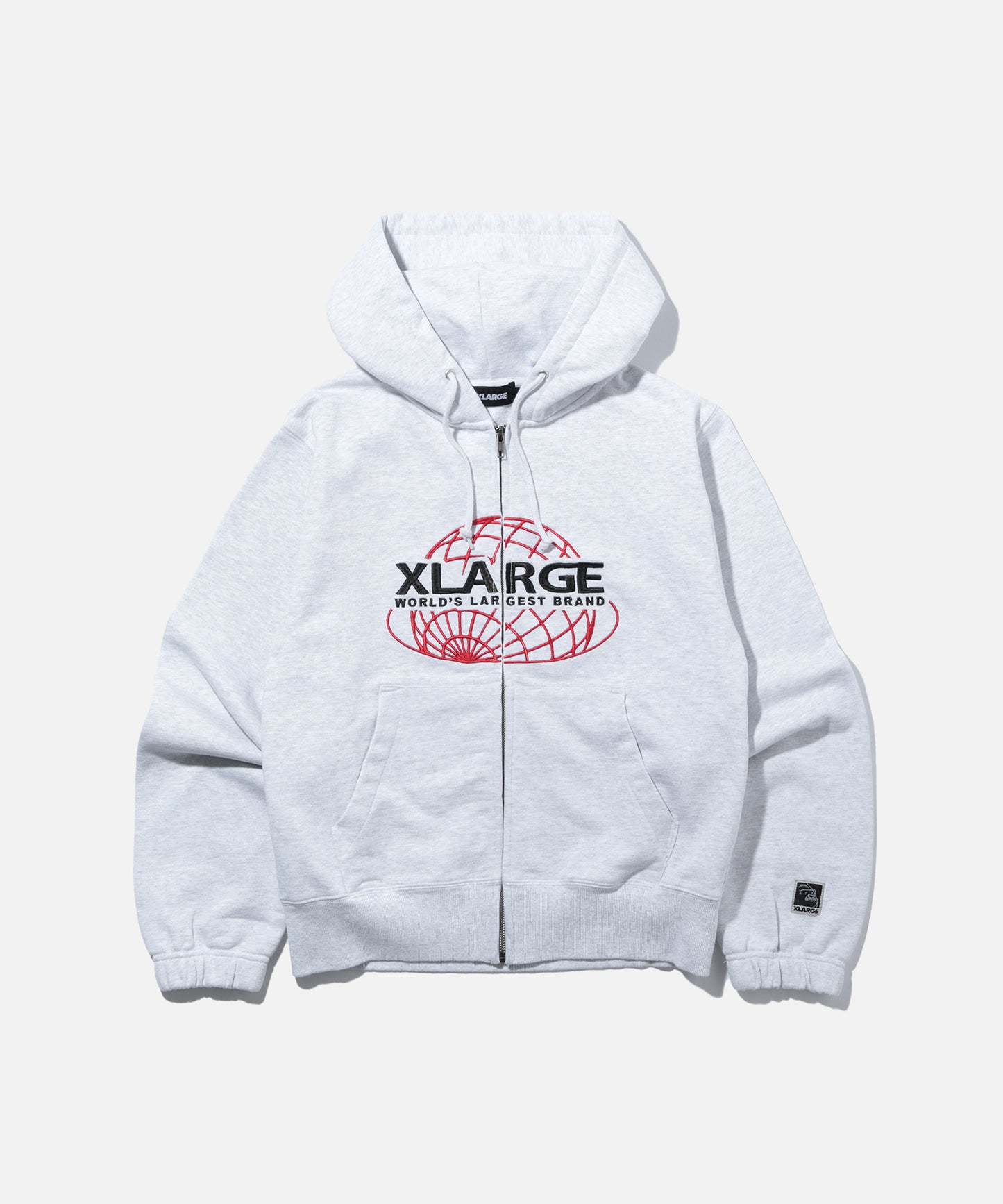 WORLDS LARGEST BRAND SLIM ZIP HOODED SWEATSHIRT