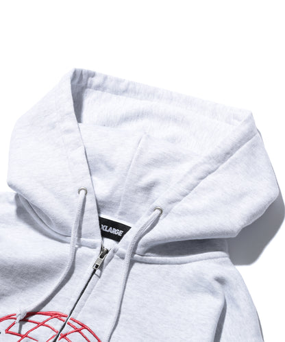 WORLDS LARGEST BRAND SLIM ZIP HOODED SWEATSHIRT