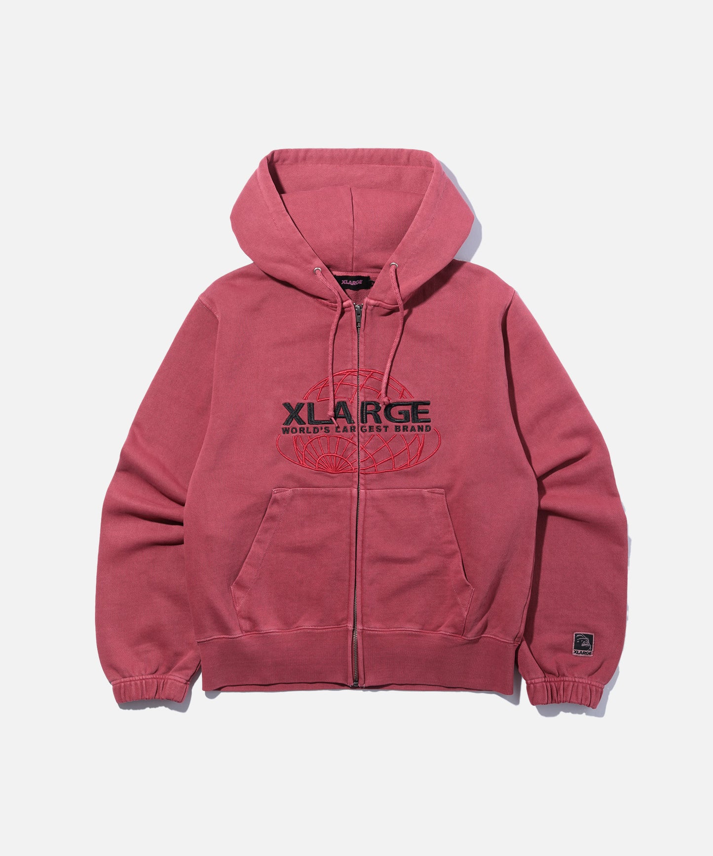 WORLDS LARGEST BRAND SLIM ZIP HOODED SWEATSHIRT