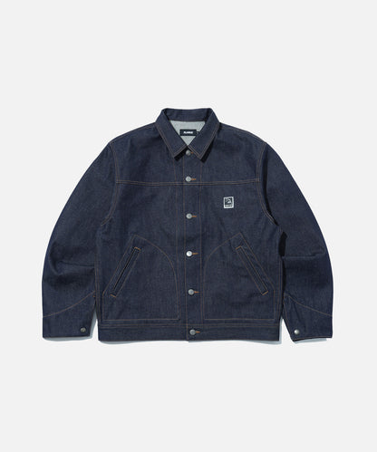 LABEL DENIM JACKET