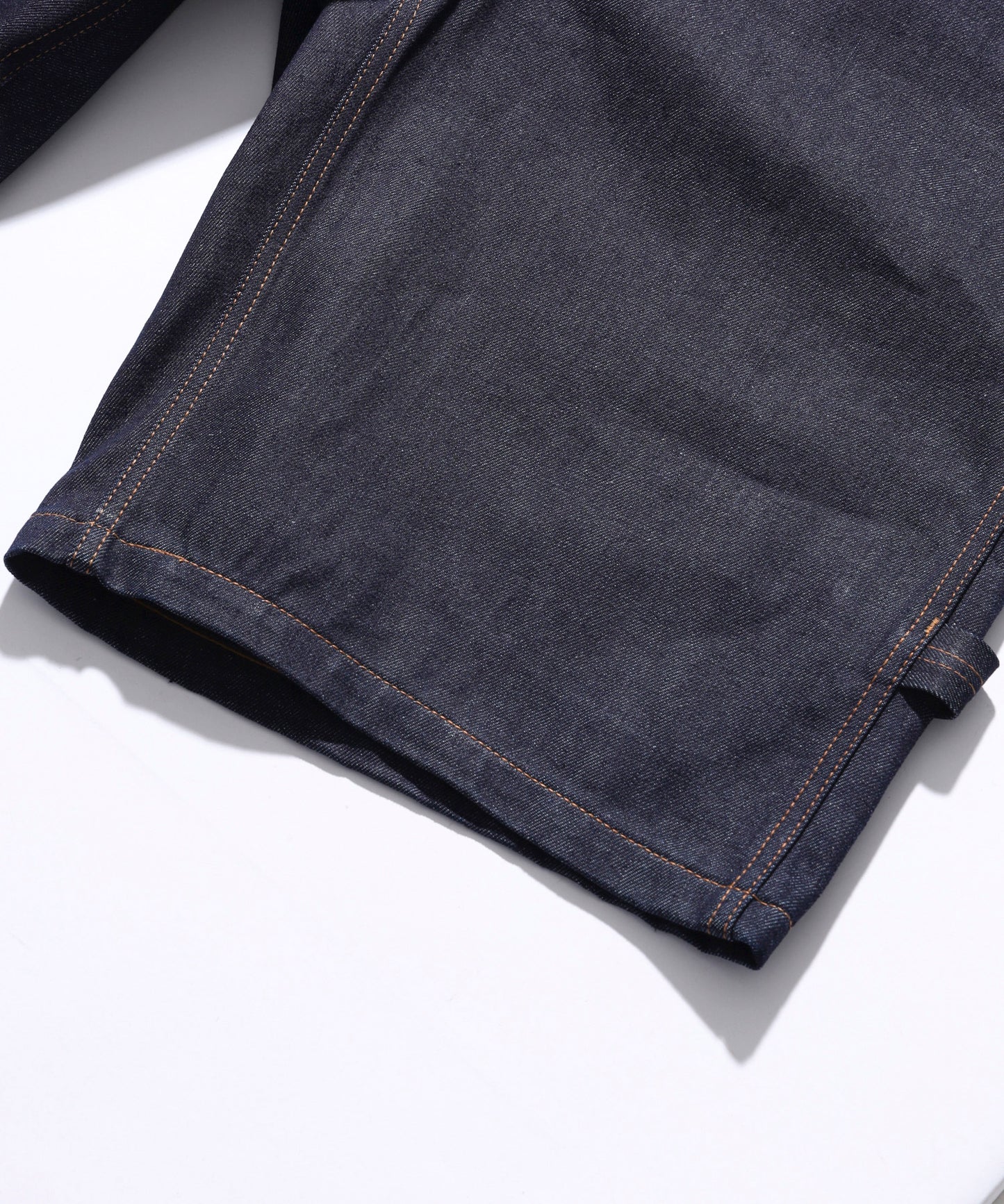 CARPENTER DENIM SHORTS