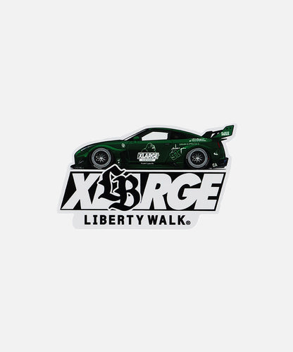 LIBERTY WALK x XLARGE STICKER GTR