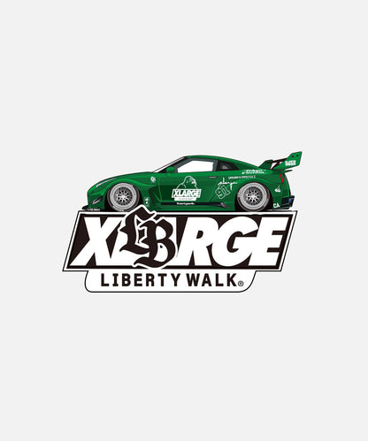 LIBERTY WALK x XLARGE STICKER GTR
