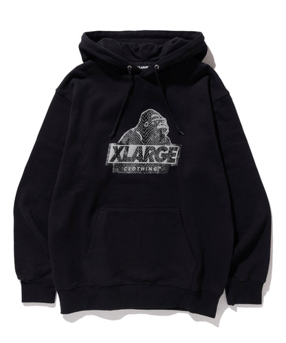 PYTHON SLANTED OG PULLOVER HOODED SWEAT