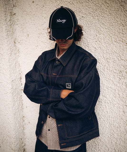 LABEL DENIM JACKET
