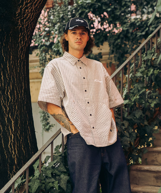 CHECK S/S SHIRT