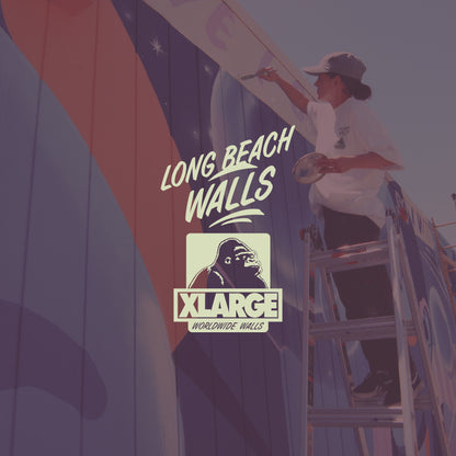 XLARGE×LONG BEACH WALLS 2026 S/S TEE