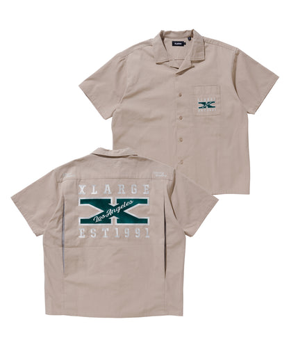 X LOGO S/S WORK SHIRT