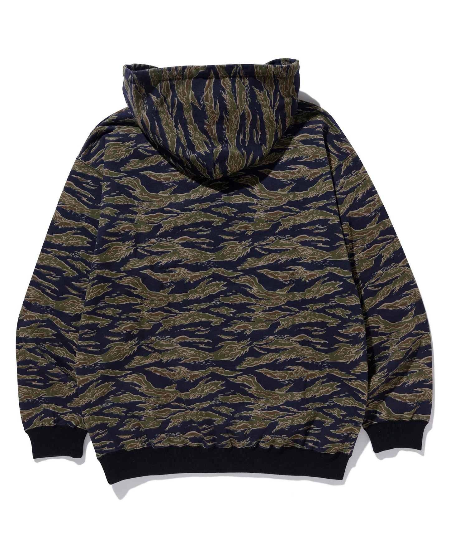 CAMO PULLOVER HOODED SWEAT