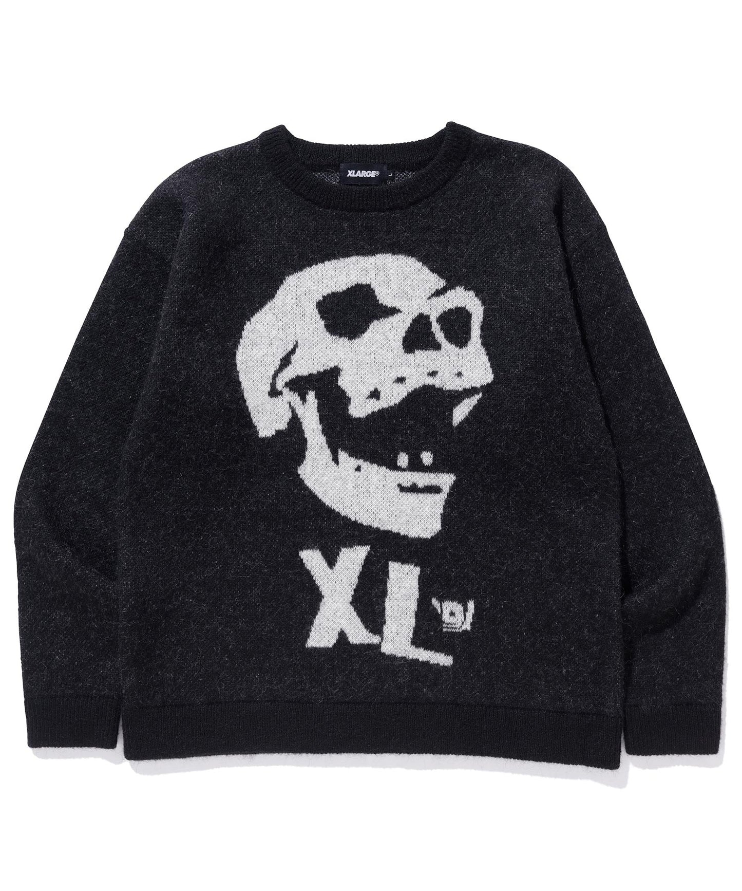 SKULL MOHAIR KNIT