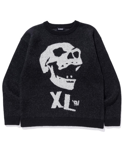 SKULL MOHAIR KNIT