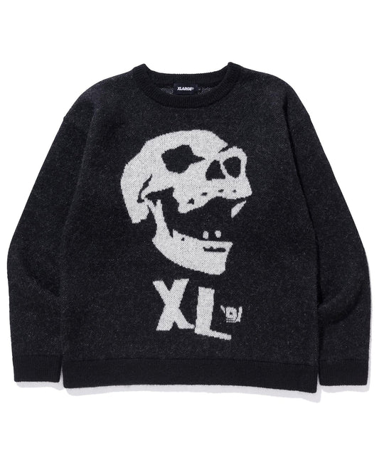 SKULL MOHAIR KNIT