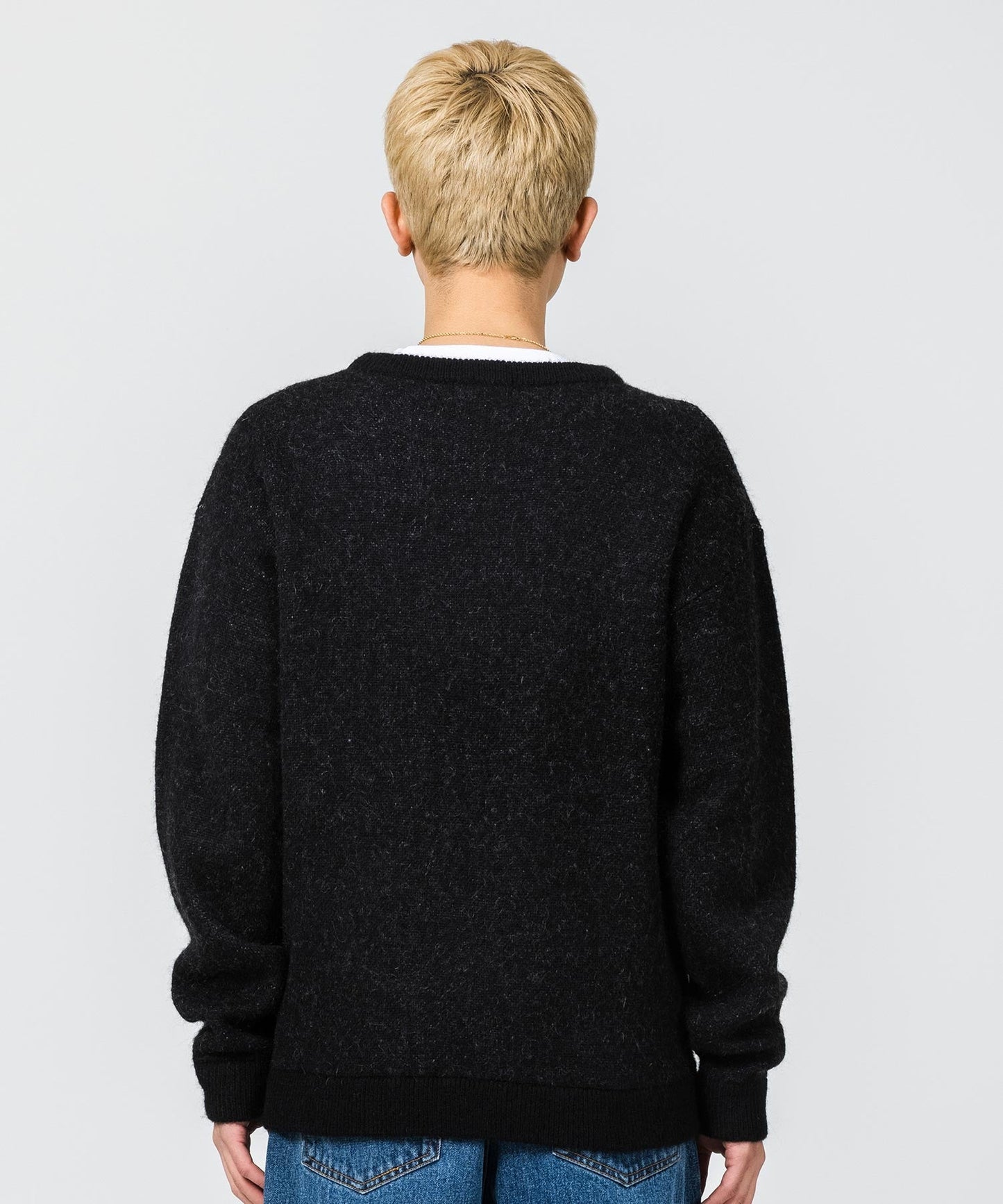 SKULL MOHAIR KNIT