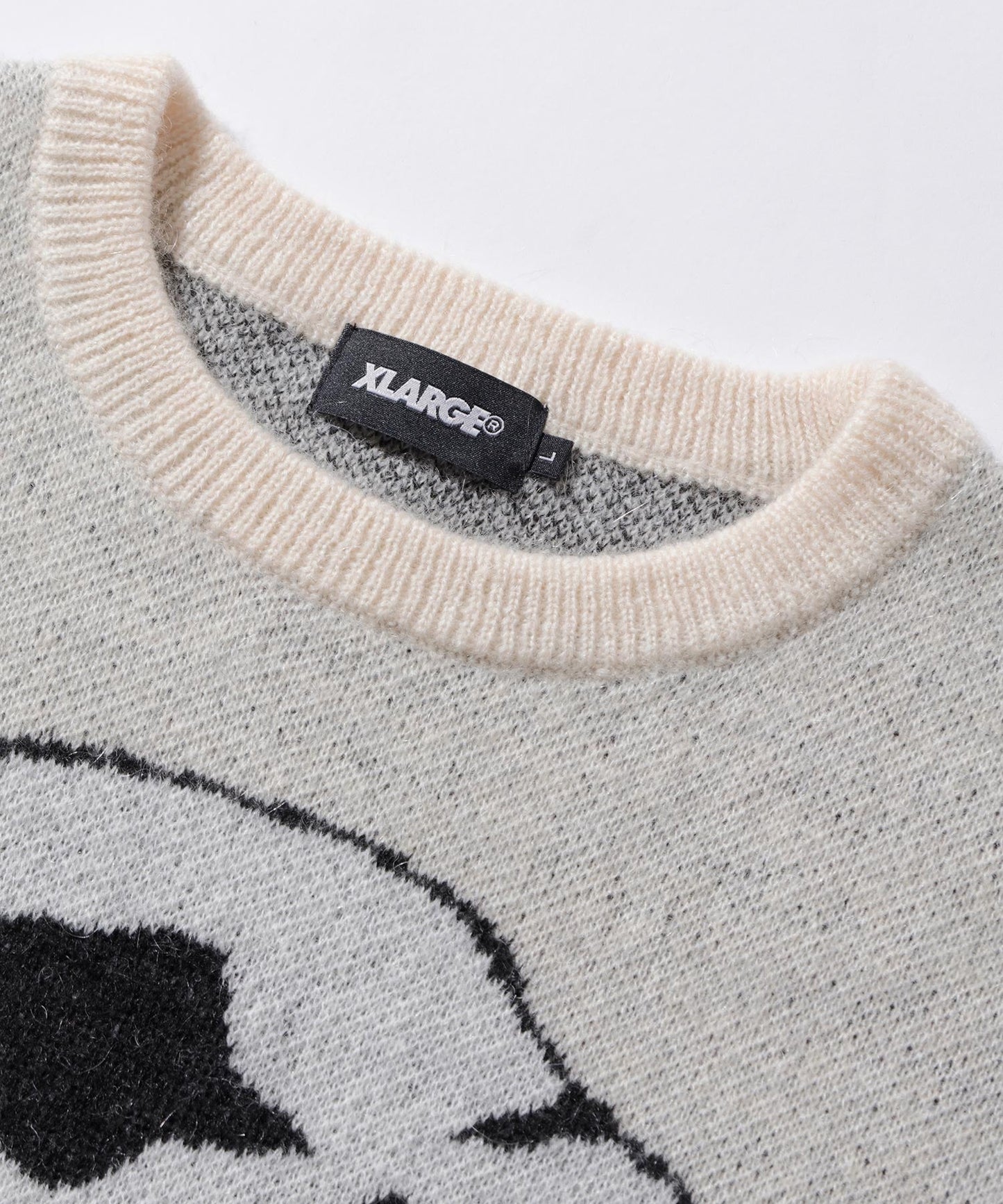 SKULL MOHAIR KNIT