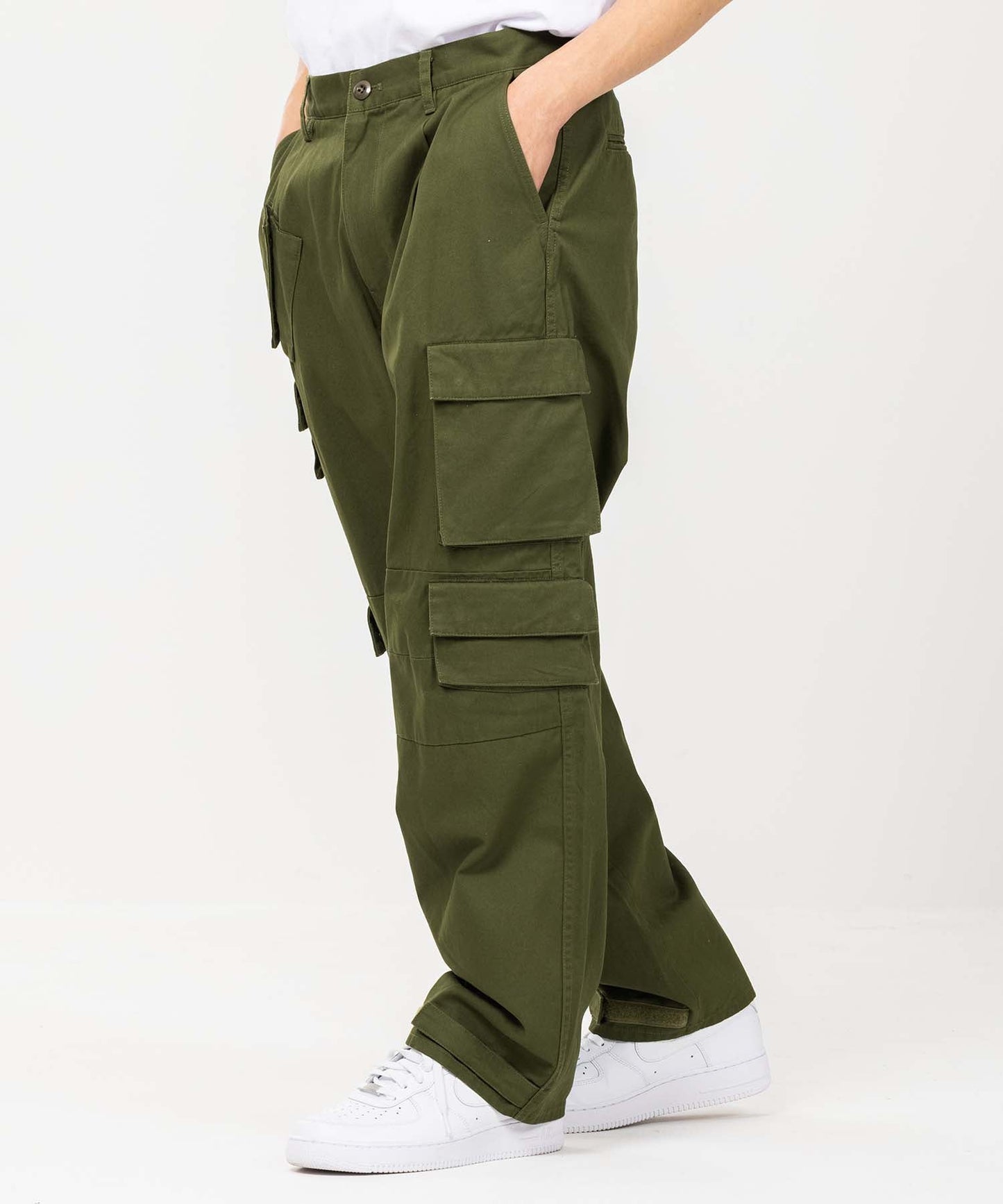DOUBLE POCKET MILITARY PANTS