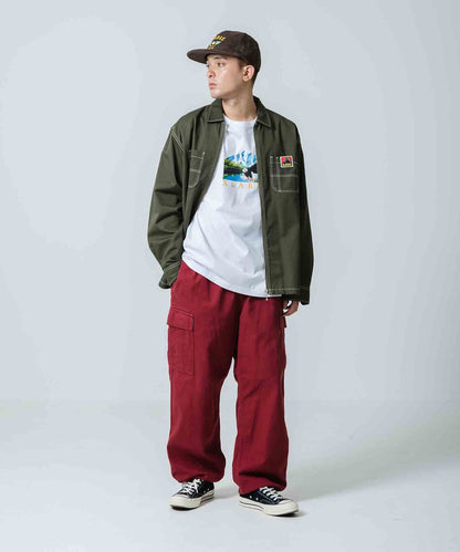 PILOT LOGO EMBROIDERY CORDUROY CAP