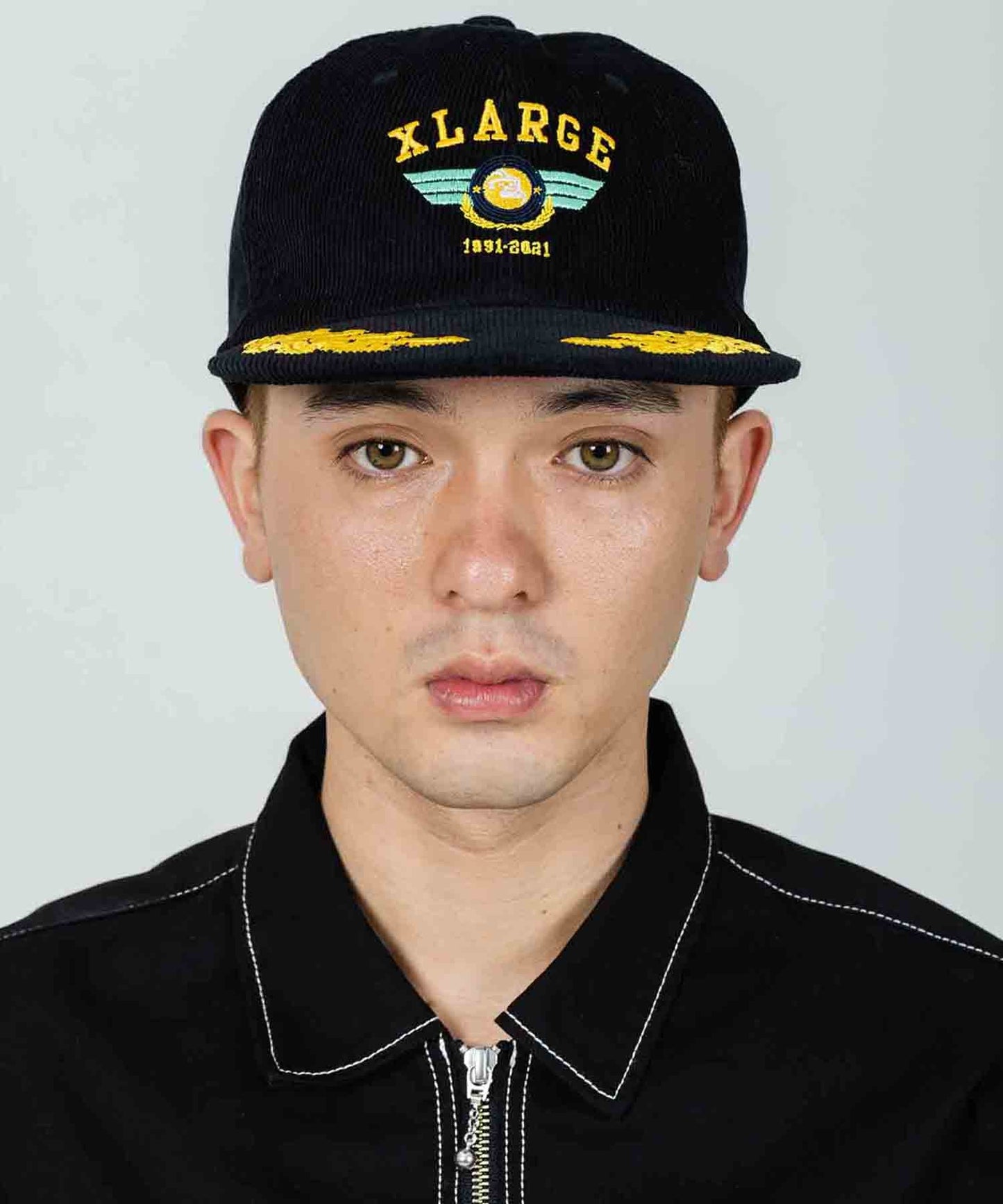 PILOT LOGO EMBROIDERY CORDUROY CAP