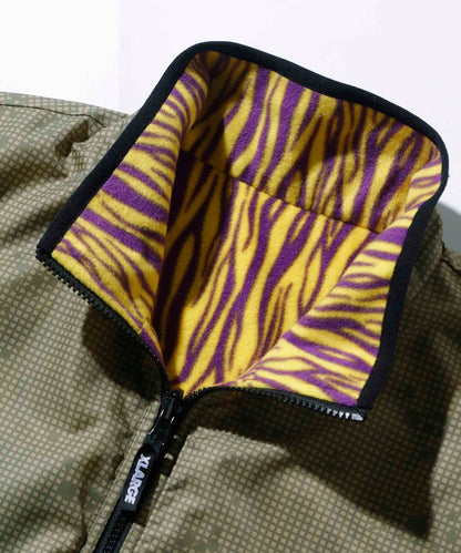 REVERSIBLE FLEECE JACKET