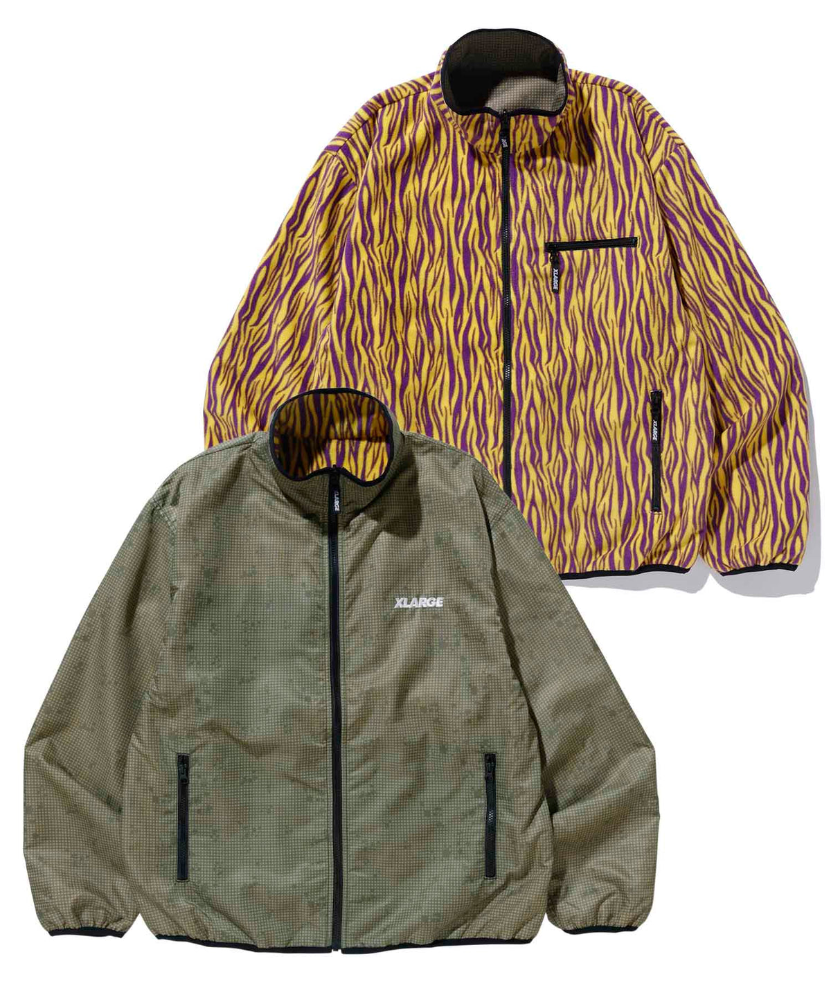 REVERSIBLE FLEECE JACKET