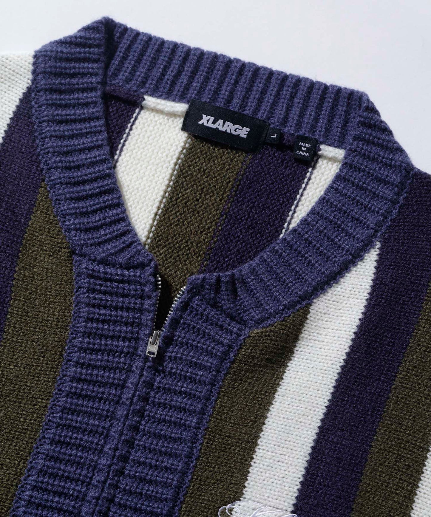 STRIPE KNIT CARDIGAN