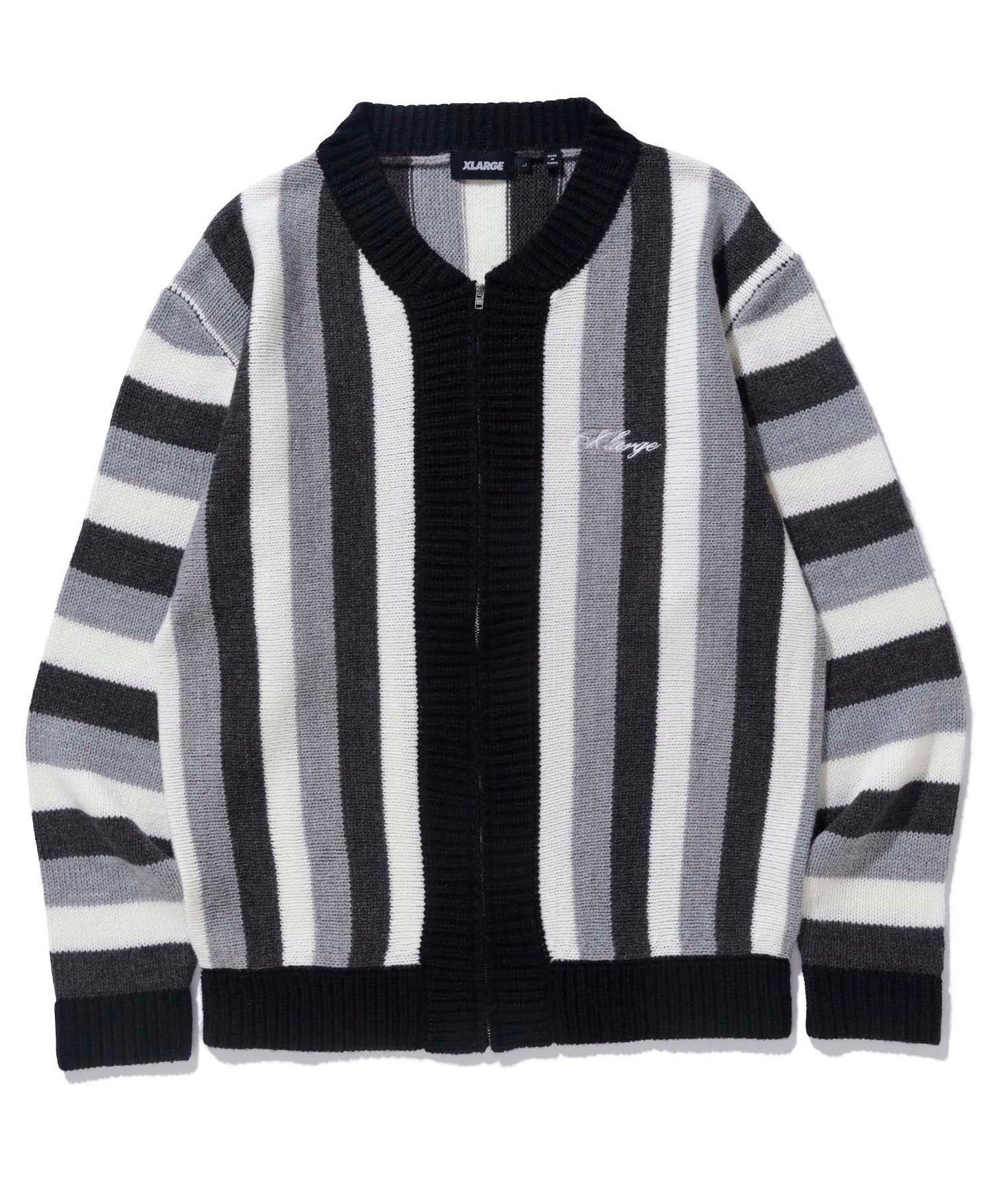 STRIPE KNIT CARDIGAN